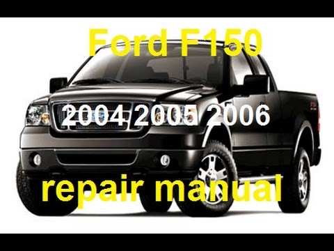 2006 Ford F150 Shop Manual Pdf Download